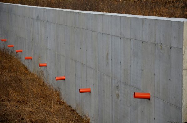 Retaining Wall Drainage in Brownsburg