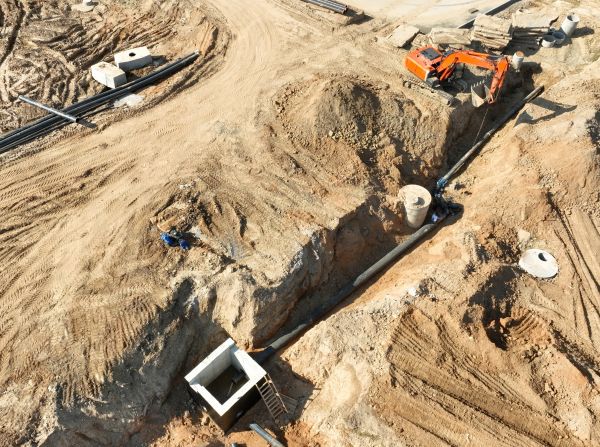 Drainage Construction in Brownsburg