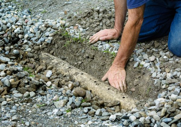 French Ditch Installation in Brownsburg