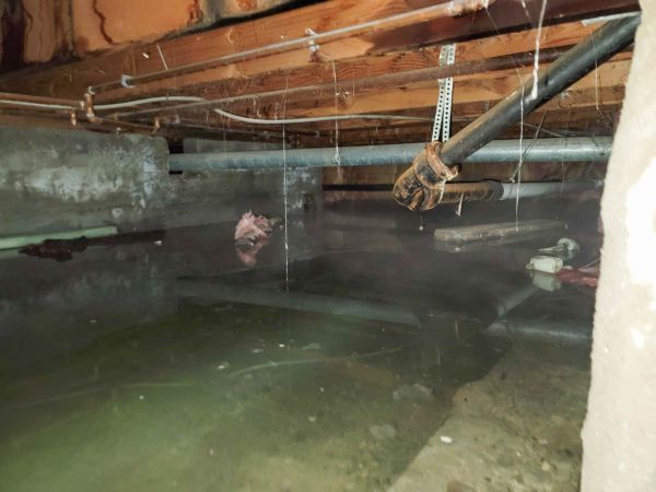 Crawlspace Drainage in Brownsburg