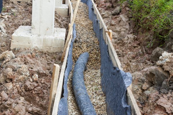 French Drain Installation in Brownsburg